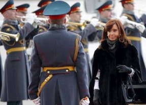 Cristina llegó a Rusia para afianzar los lazos estratégicos