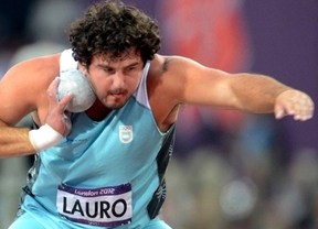 Lauro finalizó sexto con récord argentino en lanzamiento de bala