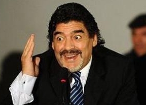 Maradona es el líder de una agrupación anti Conmebol