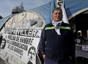 El 'cartonero' del Papa, en huelga de hambre por los pobres de Buenos Aires