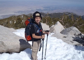 El nene californiano que escaló el Aconcagua se definió como un "apasionado de subir montañas"