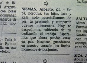 Las hijas de Nisman le dedicaron un emotivo mensaje a su padre