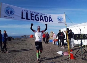 Un atleta argentino ganó una maratón en la Antártida