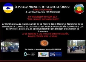 Se inaugura la primera radio mapuche tehuelche en Esquel