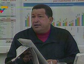 Presidente Chávez dispuesto a comprar electricidad a Colombia