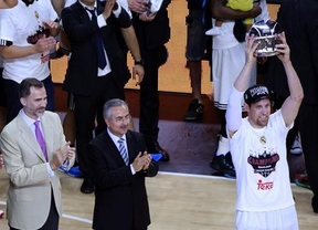 Nocioni fue elegido mejor jugador de la final que coronó al Real Madrid campeón de la Euroliga