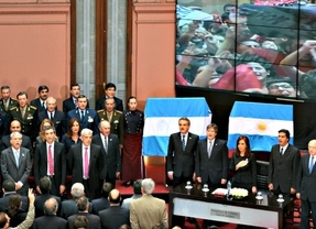 Cristina aseguró que las Malvinas son 'hoy la base militar de la OTAN en el Atlántico Sur' 