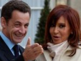 Para Cristina la reunión con Sarkozy fue “magnífica”