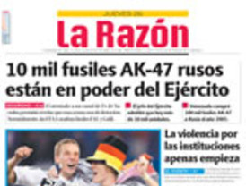 El Ejército con fusiles AK-47