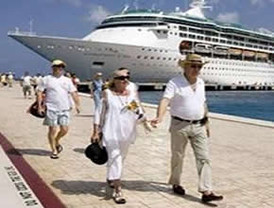 Llegó a Cozumel primer crucero turístico tras contingencia informa la Secretaría de Turismo
