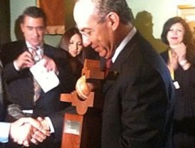 El V Congreso de Nuevo Periodismo se cerró con un premio a Felipe Calderón