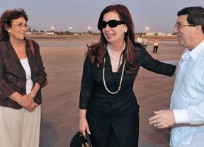 Cristina ya está en Cuba donde visitará a Chávez