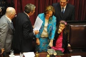 Por primera vez una mujer presidirá el Senado
