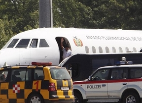El avión de Evo abandonó Viena tras una escala forzosa de más de 13 horas en Europa