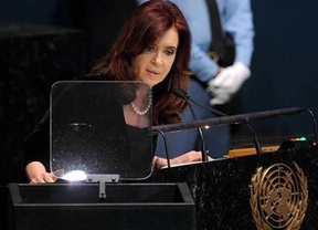 Cristina  criticó la represión del gobierno "neoliberal" de Mariano Rajoy