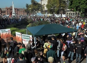 Multitudinarias marchas pidiendo por la despenalización del consumo de la marihuana