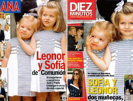 Las infantas Sofía y Leonor protagonizan las portadas esta semana