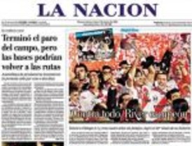 Entre el título de River y el paro del campo