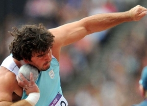 Germán Lauro, primer argentino en llegar a una final olímpica en lanzamiento de bala