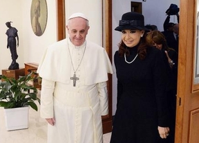 Cristina contó que cuando entró al Vaticano se sintió "más argentina que nunca"