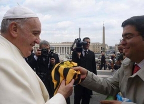 El Papa bendijo al Club Santamarina de Tandil