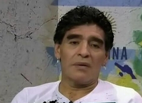 Maradona  podría ser el próximo técnico de Venezuela