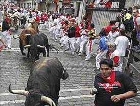 San Fermín 2011: el octavo y último encierro, muy rápido y limpio como despedida