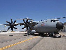 Chacón: El inicio del ensamblaje del A400M quintuplica la capacidad de España