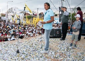Milagro Sala llamó a marchar bajo el lema "Argentina o fondos buitre"
