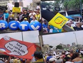 Venezolanos recordaron cese de transmisiones de RCTV