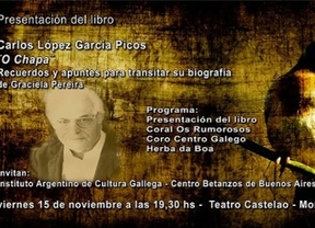 Graciela Pereira presenta el libro «Carlos López García Picos ¨O Chapa¨, recuerdos y apuntes para transitar su biografía