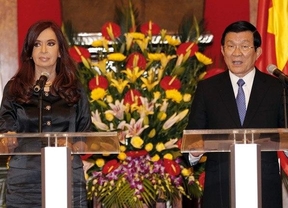 Cristina firmó con su par de Vietnam acuerdos en industria, agricultura y energía