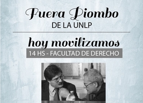 Universitarios se movilizaron para exigir que se expulse de la UNLP a los jueces Piombo y Sal Llargués