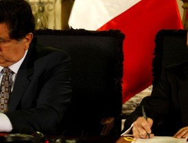 García relanza relaciones con Rusia