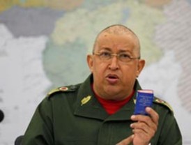 Chávez advirtió a la MUD que 'no se meta' con la FANB