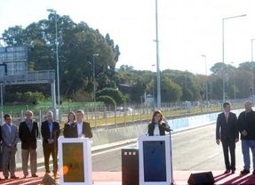 Cristina y Macri inauguraron la ampliación de la autopista Illia