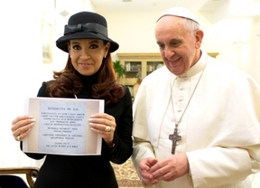 Cristina será recibida por el Papa Francisco el lunes 17