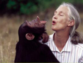 La primatóloga Jane Goodall visita el Parque de la Naturaleza de Cabárceno