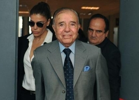 La justicia confirmó un millonario embargo en bienes para el ex presidente Menem