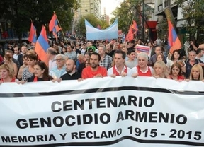 La comunidad armenia de argentina realizó actos en varias ciudades por el centenario del genocidio