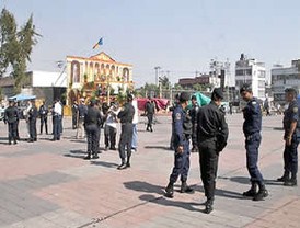 Completa la Secretaría de Seguridad Pública del DF un despliegue de casi tres mil policías en Iztapalapa