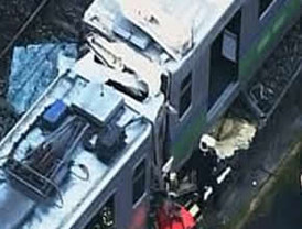 Aumenta a 38 lesionados tras el choque del “Tren Ligero”