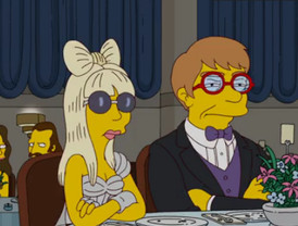 Lady Gaga será un personaje de los Simpson