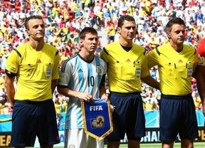 El italiano Nicola Rizzoli será el árbitro de la final Argentina-Alemania