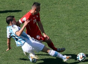 Argentina no puede con Suiza y empata sin abrir el marcador al término del primer tiempo