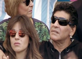 Julio y Humberto Grondona tildaron de mufa de Maradona