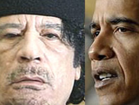 Obama niega que haya una guerra contra Gadafi en Libia y que no es otro Irak