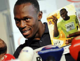 Bolt correrá 300 metros por primera vez en su vida