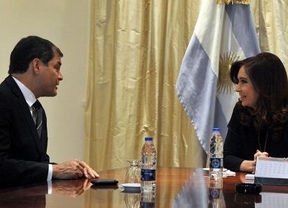 Correa desmintió malestar por el acuerdo entre YPF y Chevron