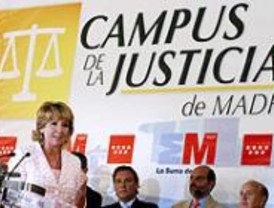 La CAM presenta las maquetas del Campus de la Justicia